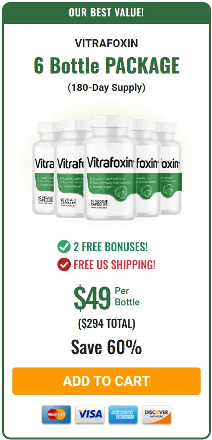 Vitrafoxin 6 Bottle